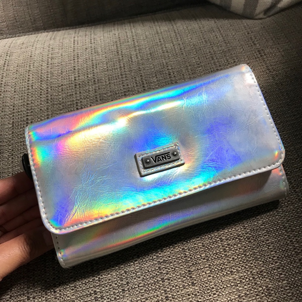 Vans Wallet - Silver/Iridescent